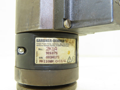 Gardner Denver 2BA Nutrunner Drive Assembly Transducer and Reducer 2K1A 2B100A