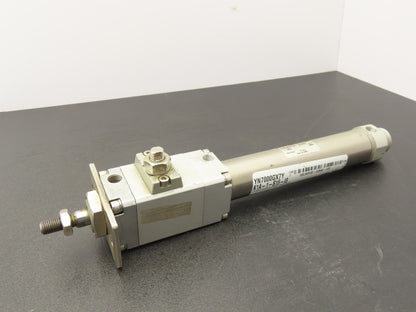 SMC CDLM2F32-G3582-125 Pneumatic Air Cylinder w/Rod Lock 32mm Bore 125mm Stroke