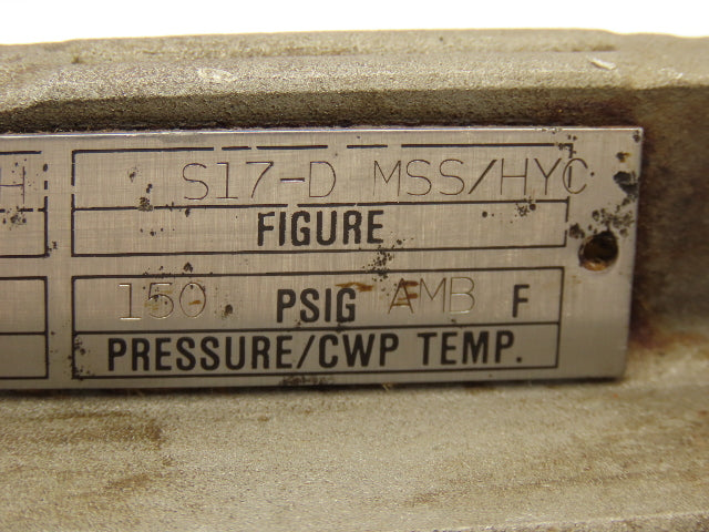 Rovalve TechnaFlow S17-D 3" Stainless Knife Gate Valve Lug Style Rubber Seat