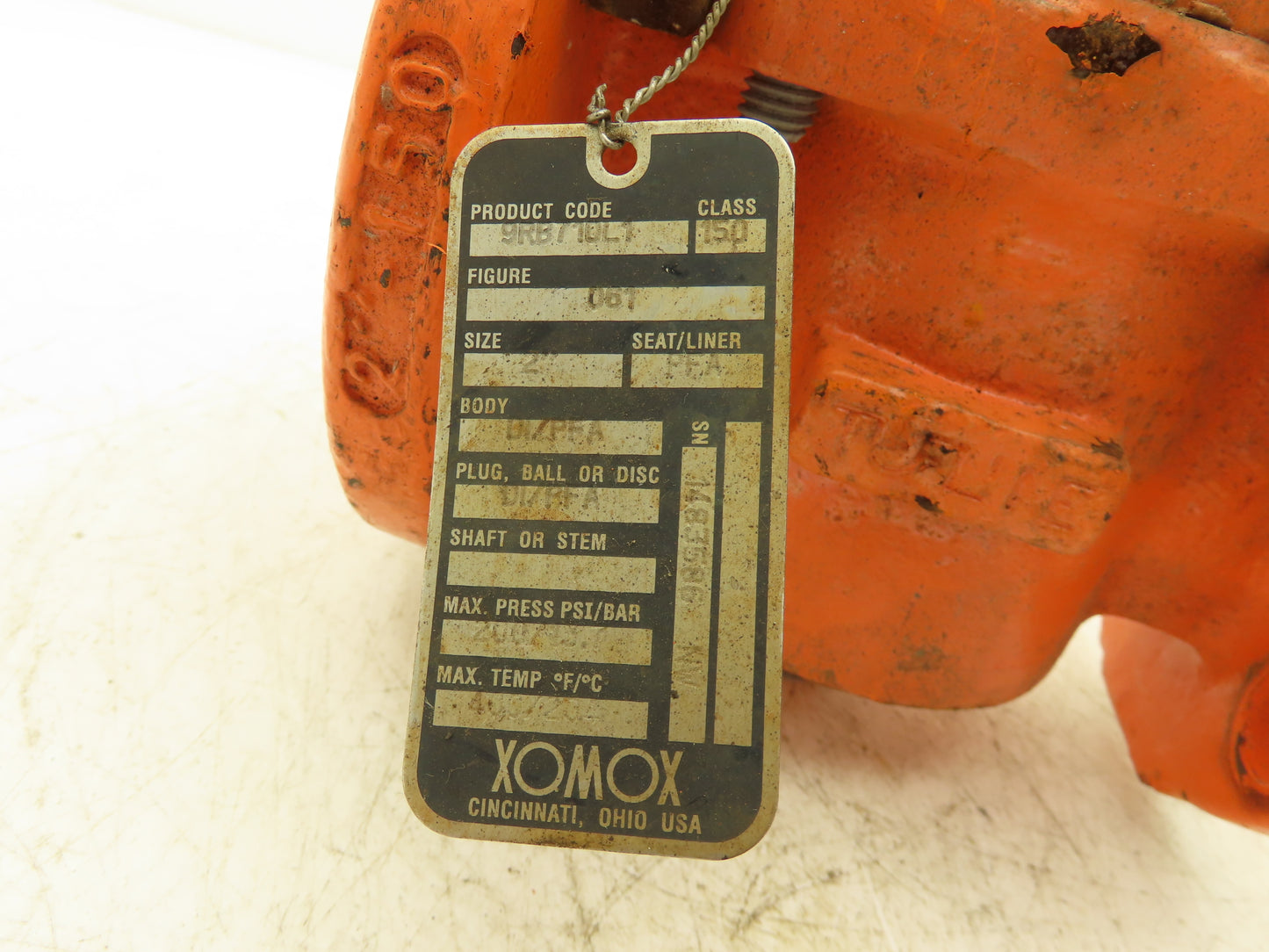 Xomox Tufline 9RB710L1 2" Flanged Sleeve Plug Valve PFA Lined 200psi