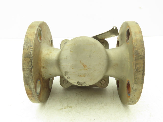 Xomox Tufline 067 Stainless Plug Valve 2" Flanged CF8M Class 150 9T3290