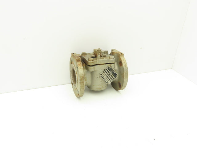 Xomox Tufline 067 Stainless Plug Valve 2" Flanged CF8M Class 150 9T3290