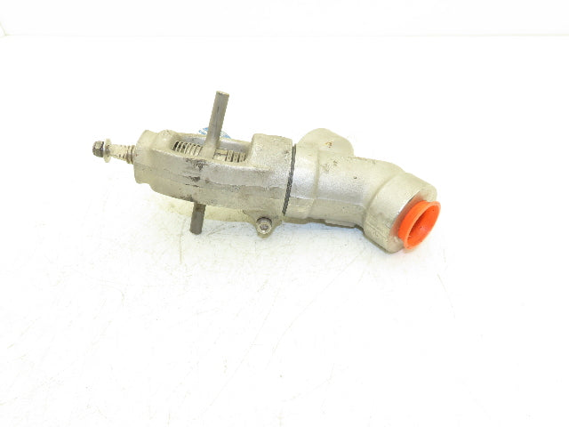 Conval Clampseal 13G2Q Globe Valve Y-Pattern Stop 1" Socket Weld 1500psi