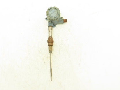 Rosemount 644HAE5J6F6XA Thermocouple Temperature Sensor 6" Probe 1/2" NPT