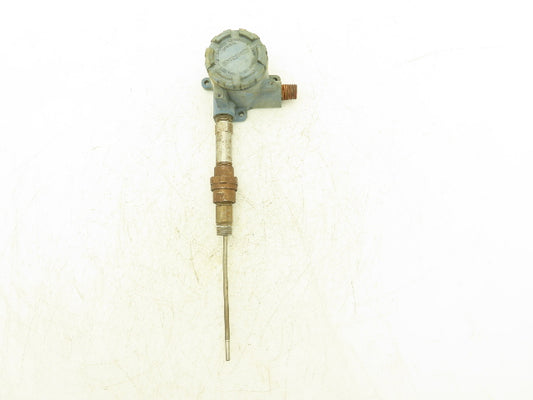 Rosemount 644HAE5J6F6XA Thermocouple Temperature Sensor 6" Probe 1/2" NPT