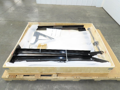 Uline H-10384 Fork Extension Rack Forklift 400lbs 60-96" Forks