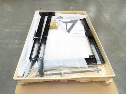 Uline H-10384 Fork Extension Rack Forklift 400lbs 60-96" Forks