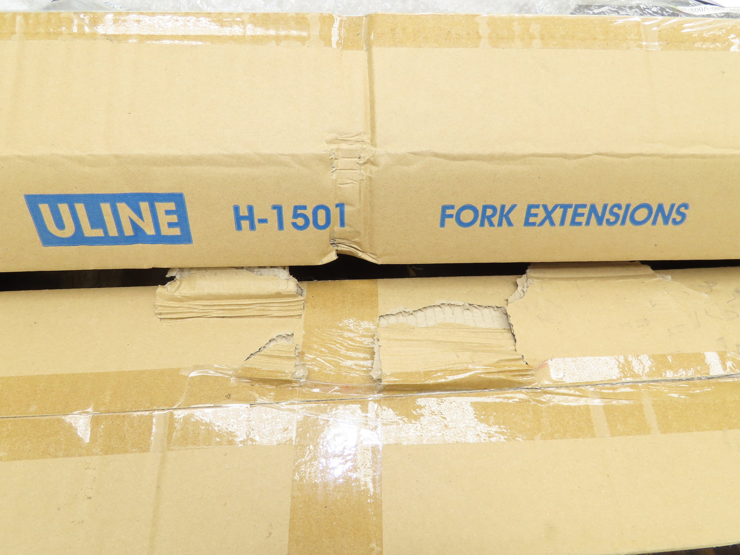 Uline H-1501 Fork Extension Forklift 60" Forks 4" Wide