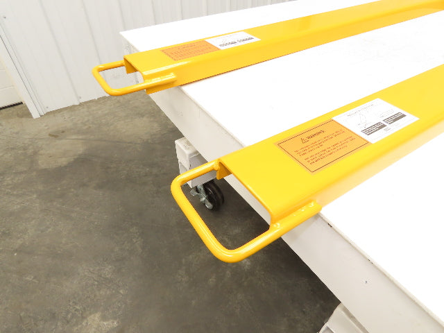 Uline H-1501 Fork Extension Forklift 60" Forks 4" Wide