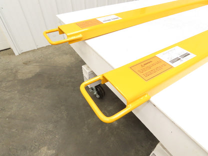 Uline H-1501 Fork Extension Forklift 60" Forks 4" Wide