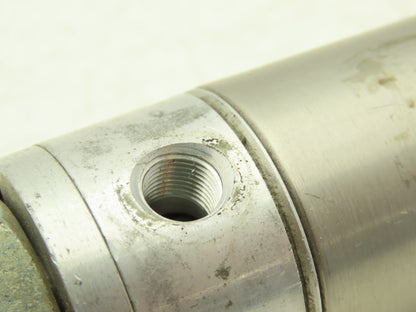 SMC 174.5-DNR Pneumatic Air Cylinder 1.5" Bore 4.5" Stroke Non-Rotating Hex Rod