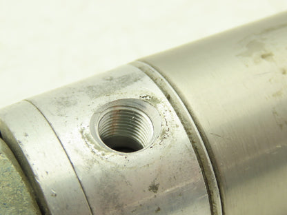 SMC 174.5-DNR Pneumatic Air Cylinder 1.5" Bore 4.5" Stroke Non-Rotating Hex Rod