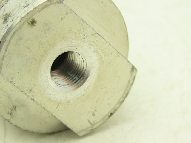 SMC 174.5-DNR Pneumatic Air Cylinder 1.5" Bore 4.5" Stroke Non-Rotating Hex Rod