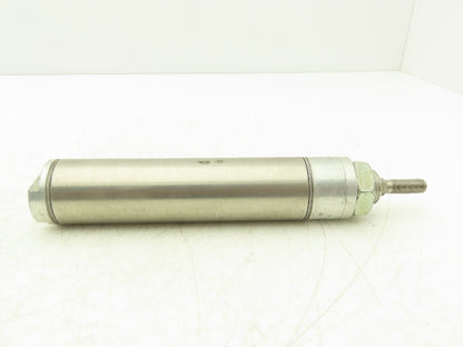 SMC 174.5-DNR Pneumatic Air Cylinder 1.5" Bore 4.5" Stroke Non-Rotating Hex Rod