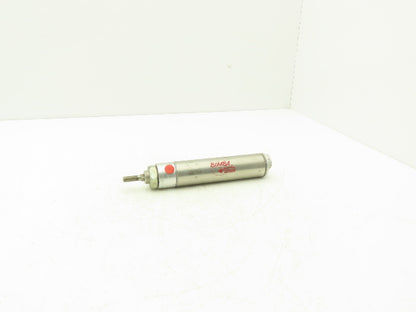 SMC 174.5-DNR Pneumatic Air Cylinder 1.5" Bore 4.5" Stroke Non-Rotating Hex Rod