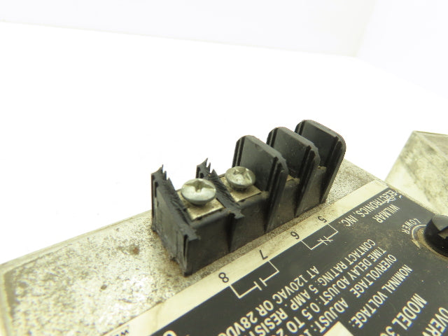 Wilmar Electronics 301TD-5X 3 Phase Overcurrent Relay 100-125% 240V Lot of 2