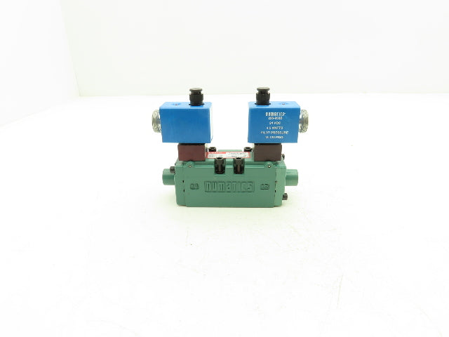 Numatics I12BB600V000061 Pneumatic Double Solenoid Valve 24VDC 120psi