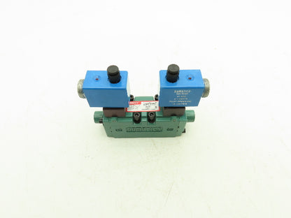 Numatics I12BB600V000061 Pneumatic Double Solenoid Valve 24VDC 120psi