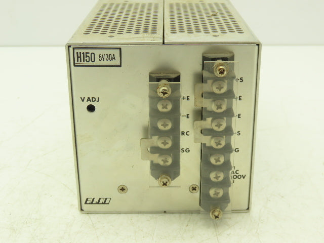 Elco H150 5V 30A Power Supply 100VAC Input
