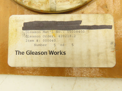 Gleason Works V5038400 42021812 Adapter Plate 4-5/8" OD WH252296-5