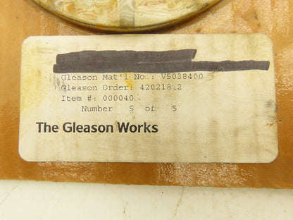 Gleason Works V5038400 42021812 Adapter Plate 4-5/8" OD WH252296-5