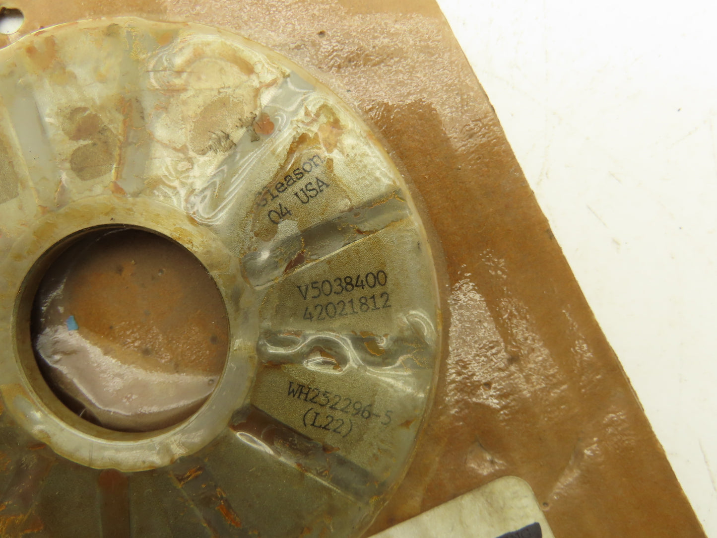 Gleason Works V5038400 42021812 Adapter Plate 4-5/8" OD WH252296-5