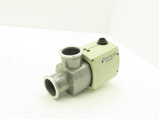 Inficon VAP040-A High Vacuum Valve Right Angle Solenoid 115V 1-1/2"