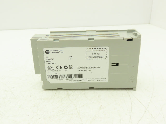 Allen Bradley 1764-LRP C MicroLogix 1500 Processor Unit Ser C FW 12