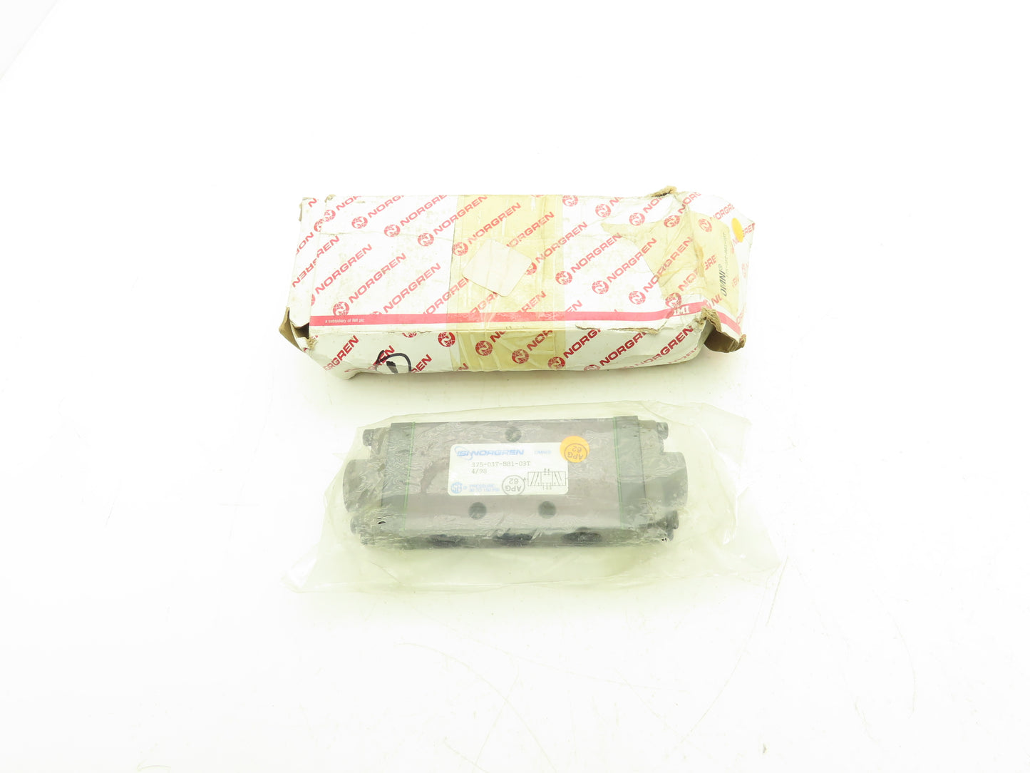 Norgren Alkon 375-03T-B81-03T Pneumatic Directional Valve 3/8"npt