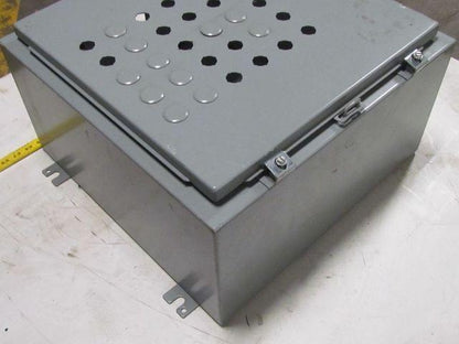 SCE 20x20x10" JIC Box Electrical Enclosure Wall Mount Backplate