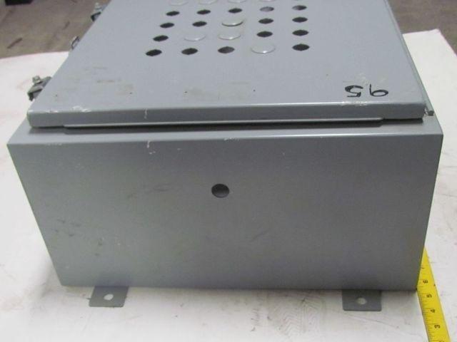 SCE 20x20x10" JIC Box Electrical Enclosure Wall Mount Backplate