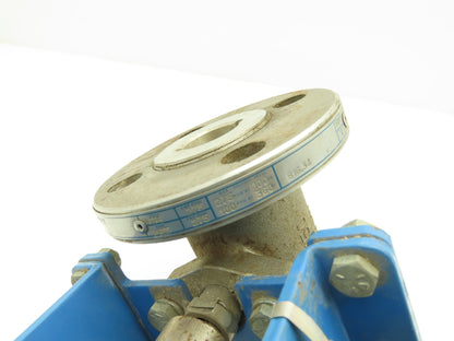 Jamesbury 1" 6150 316SS Ball Valve Flanged w/Pneumatic Actuator VPVL200 SR4/5 B