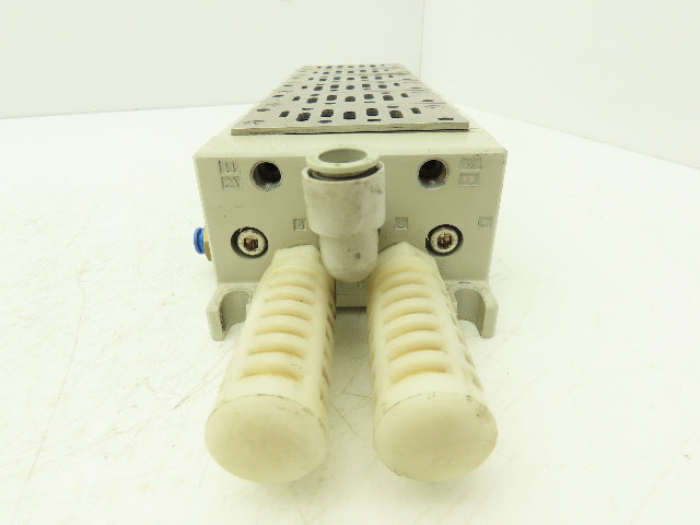 SMC VV712 Pneumatic Air Solenoid Manifold 6 Station Block PB12 Type