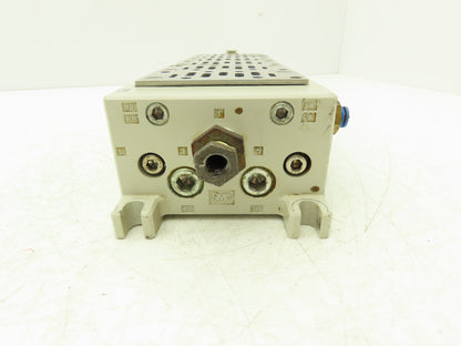 SMC VV712 Pneumatic Air Solenoid Manifold 6 Station Block PB12 Type