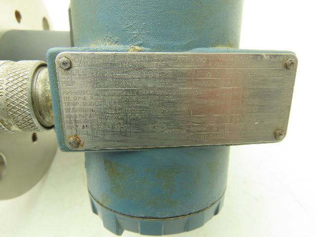 Foxboro 867DF-AD1SSE2 D/P Cell Pressure Transmitter 3" Flanged 316L 12.5-42Vdc