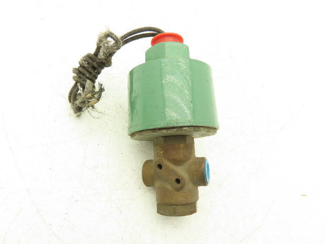 Asco Redhat JV-204-853-5 Solenoid Valve 3-Way 300 PSI 1/4" NPT NC 120V