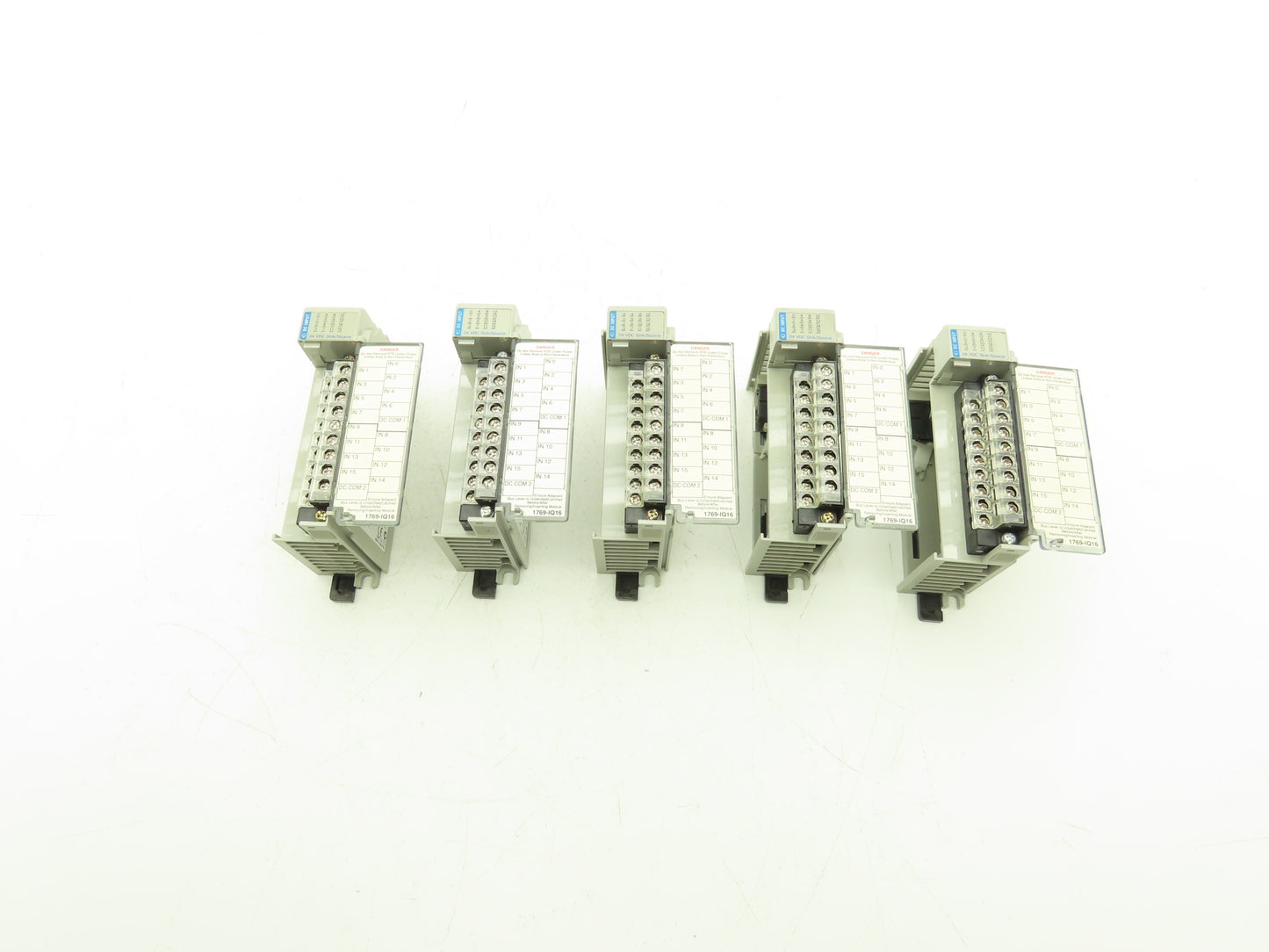 Allen Bradley 1769-IQ16 MicroLogix Compact I/O Input Module 16 Pt Lot of 5