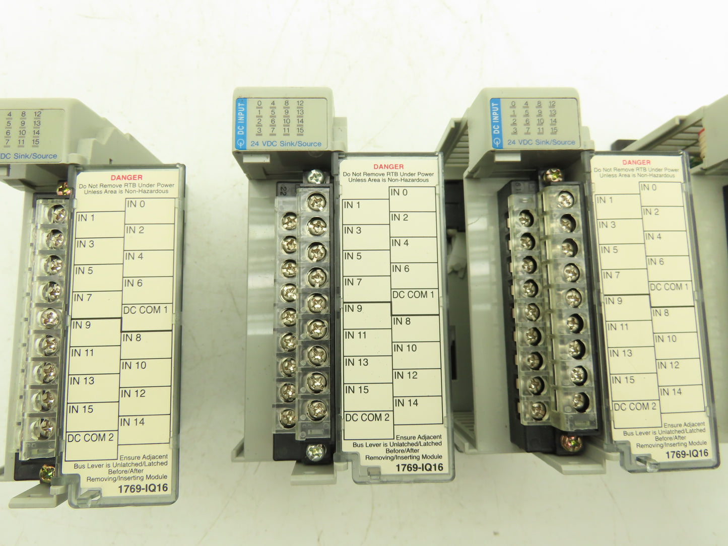 Allen Bradley 1769-IQ16 MicroLogix Compact I/O Input Module 16 Pt Lot of 5