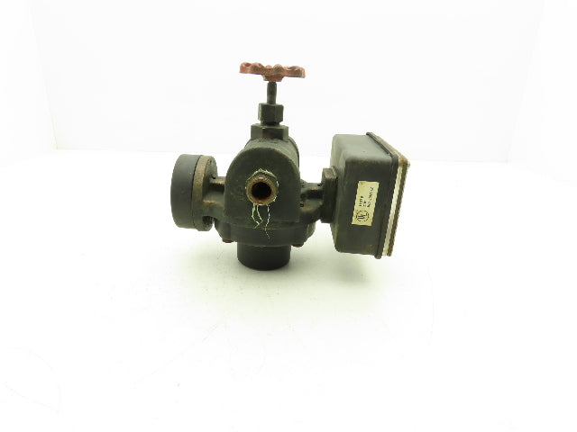 Universal Flow Monitors WVM10GMV-6-A1WU-4D Brass Flow Meter 3862D 3/4"npt