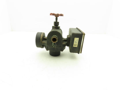 Universal Flow Monitors WVM10GMV-6-A1WU-4D Brass Flow Meter 3862D 3/4"npt