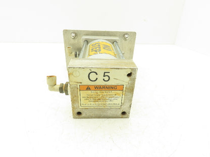 Vortex DAC30AD Pneumatic Air Cylinder 3" Bore 3.5" Stroke 250psi W/Gate Valve