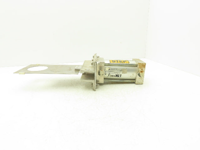 Vortex DAC30AD Pneumatic Air Cylinder 3" Bore 3.5" Stroke 250psi W/Gate Valve