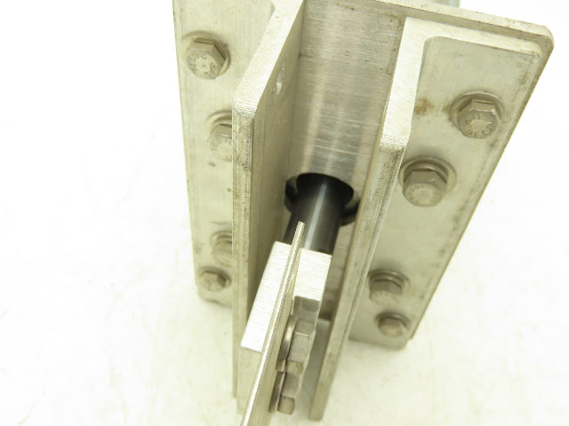 Vortex DAC30AD Pneumatic Air Cylinder 3" Bore 3.5" Stroke 250psi W/Gate Valve