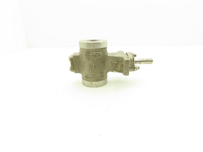 Jamesbury C15R11L B01 CJJA-01  1" Segmented Ball Valve CG8M Stainless