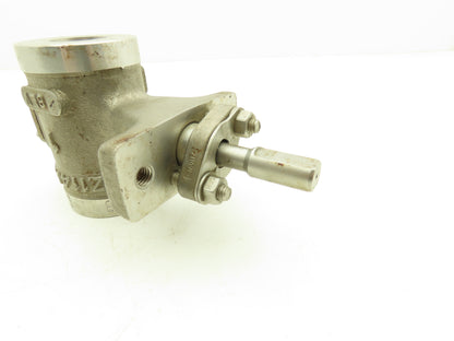 Jamesbury C15R11L B01 CJJA-01  1" Segmented Ball Valve CG8M Stainless