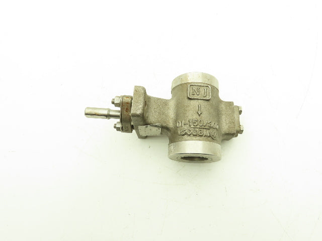 Jamesbury C15R11L B01 CJJA-01  1" Segmented Ball Valve CG8M Stainless