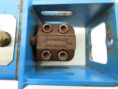 Neles-Jamesbury QP1C/M Quadra-Powr II Pneumatic Valve Actuator 60psi 25Ft-lbs