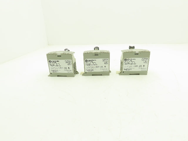 Allen Bradley 1762-IQ16 MicroLogix Sink/Source Input 16 Pt Lot of 3