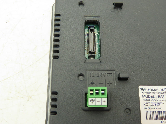 Automation Direct EA1-T6CL HMI Touch Panel 6" C-More 24V 10W