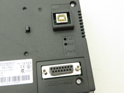 Automation Direct EA1-T6CL HMI Touch Panel 6" C-More 24V 10W